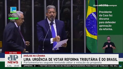 Lira: “Urgência de votar a reforma tributária é do Brasil”; Dora Kramer e Nelson Kobayashi comentam