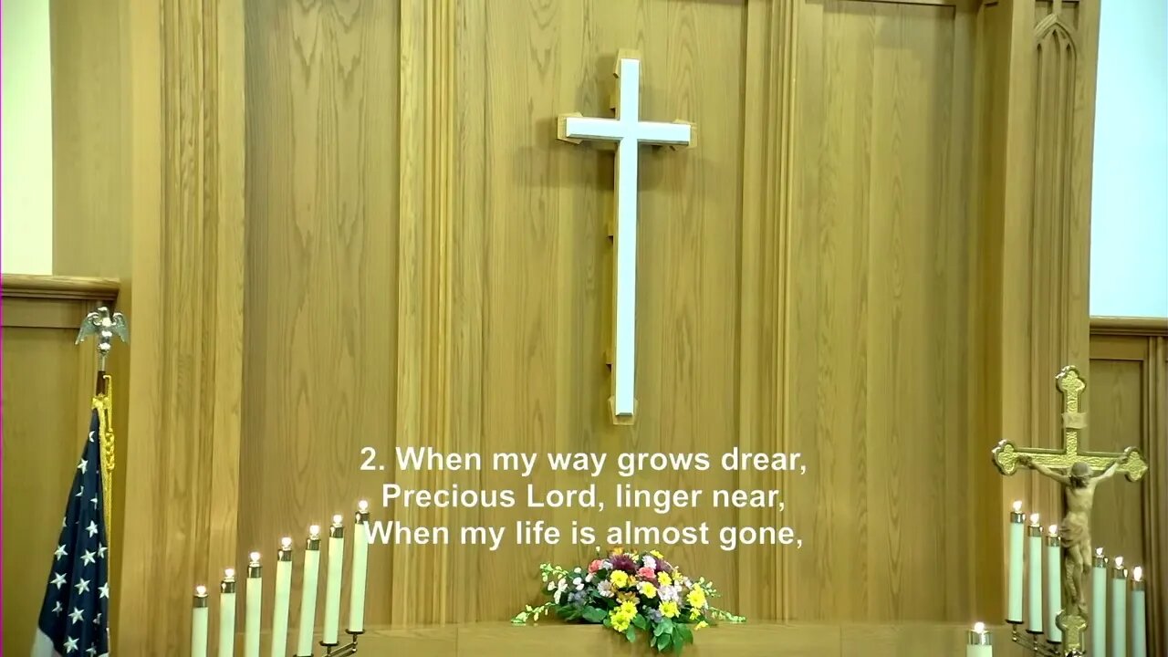 Hymn - "Precious Lord, Take My Hand" - LSB 739