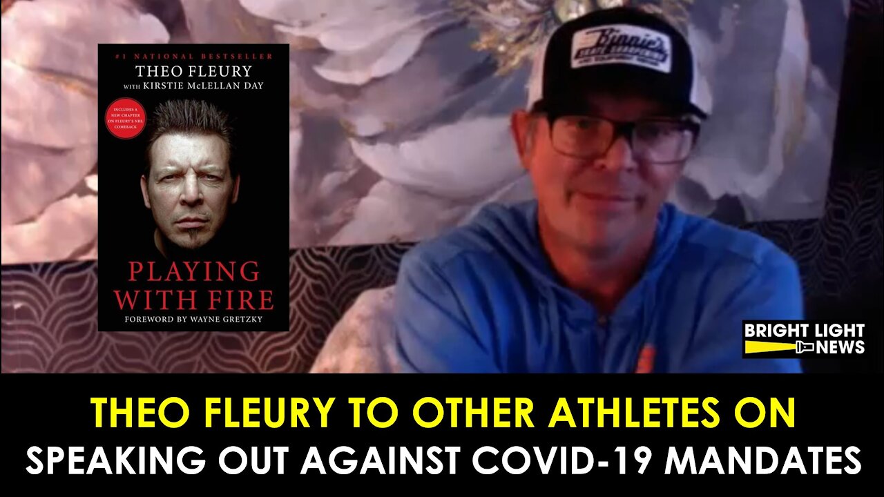 THEO FLEURY TO ATHLETES ON SPEAKING OUT ON COVID-19