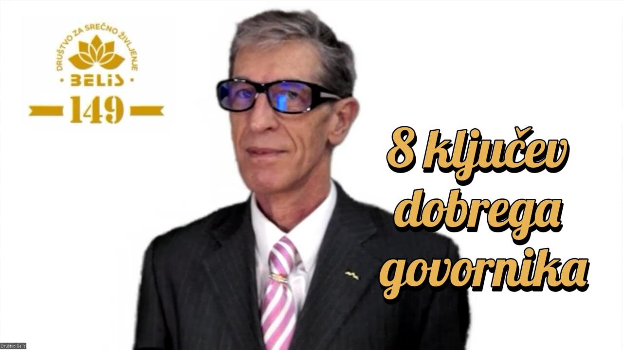 OSEM KLJUČEV DOBREGA GOVORNIKA - EP 150 Srečanje članov Društva BELIS