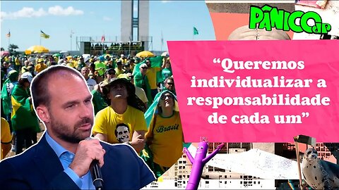 EDUARDO BOLSONARO: “PESSOAS QUE MANIFESTAVAM PACIFICAMENTE NO QG FORAM LEVADAS A UMA EMBOSCADA”