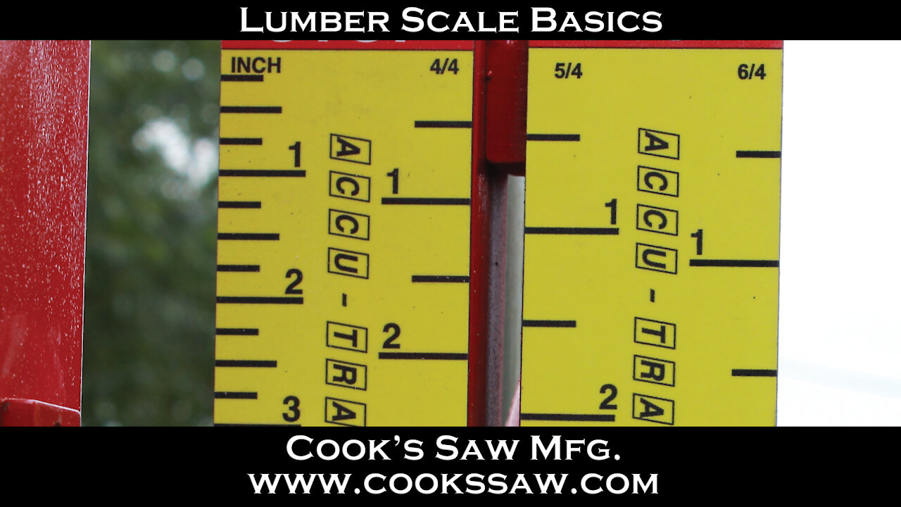 Lumber Scale Basics for Portable Sawmills