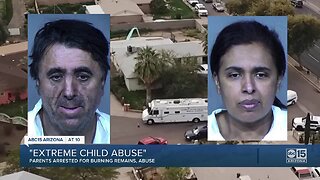 Child's remains found in PHX home, parents in custody