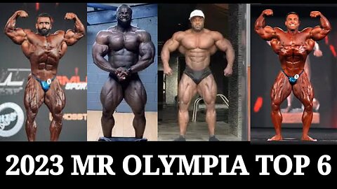 TOP 6 MR OLYMPIA 2023