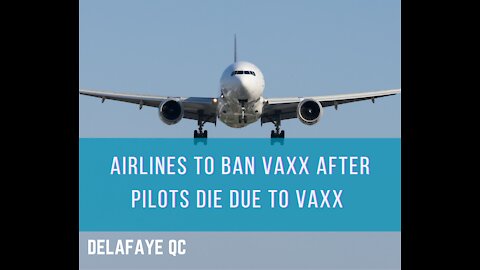 pilots ban to fly after being vaxx