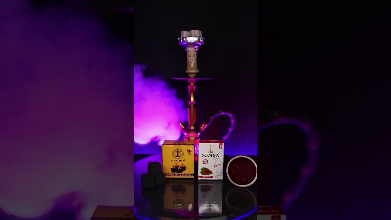 #shorts Scoria Coconut Coal And Kesar Paan Flavour || myscoria.in || #trending #hookahflavour