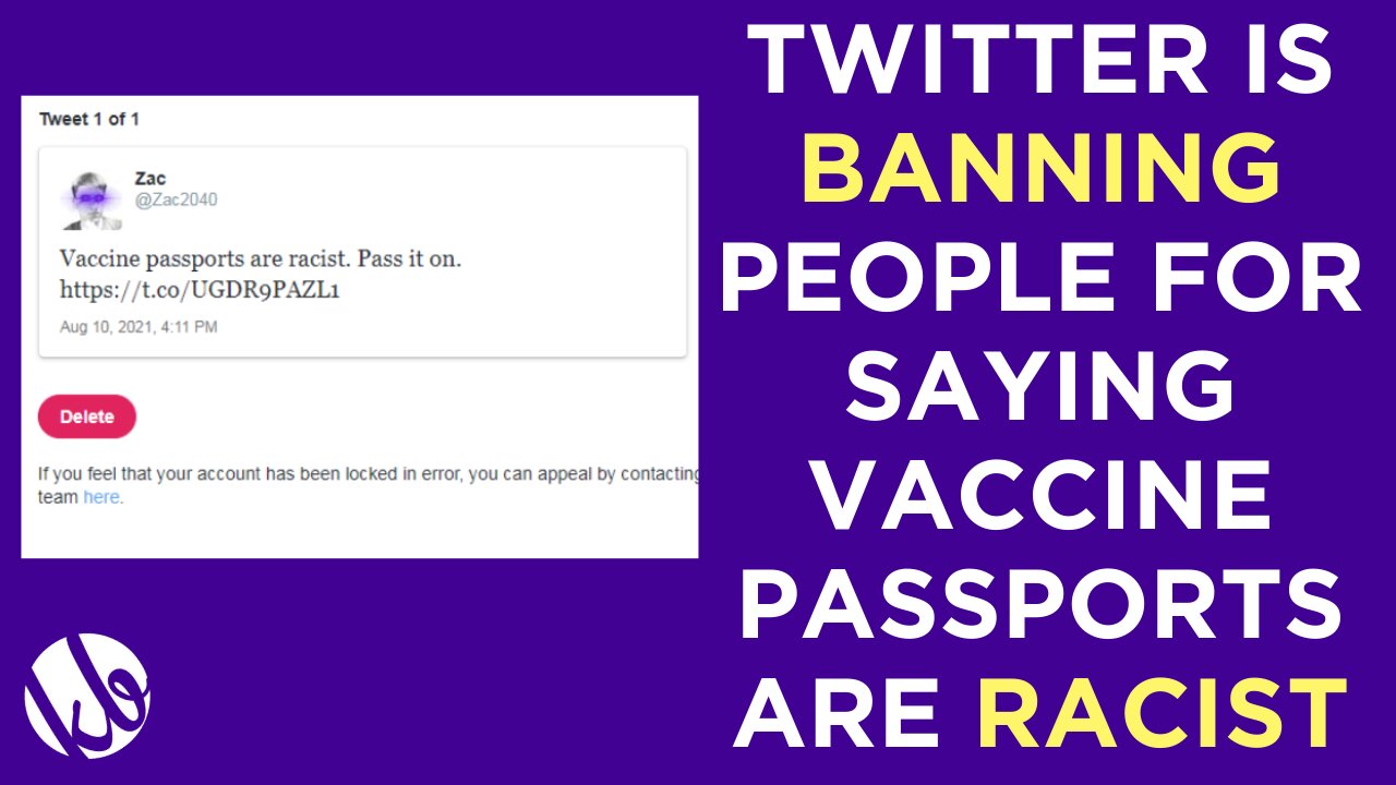 Twitter is banning people who are tweeting memes saying vaccine passports are systemic racism