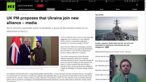 UK PM proposes that Ukraine join a new proposed alliance: a 'European commonwealth'