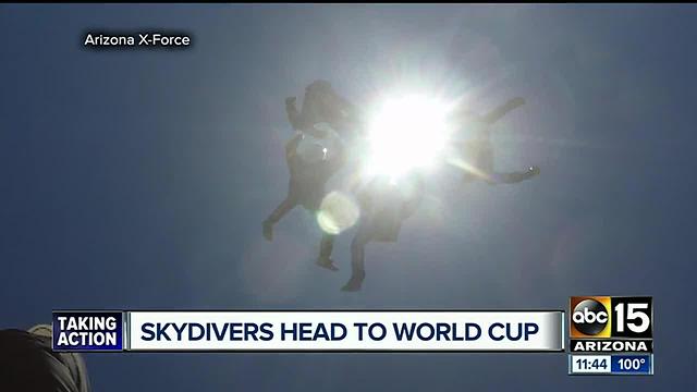 Arizona skydivers head to world cup