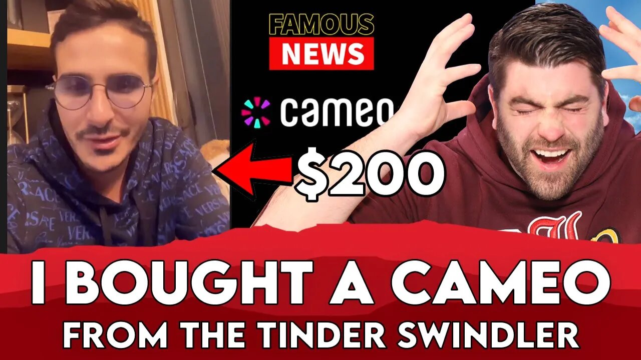 We Bought a Cameo From The Tinder Swindler | FAMOUS NEWS