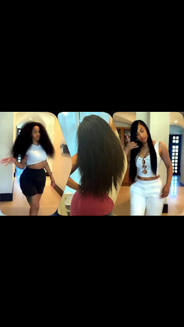 Cardi B with a Natural Hair Moment 💕