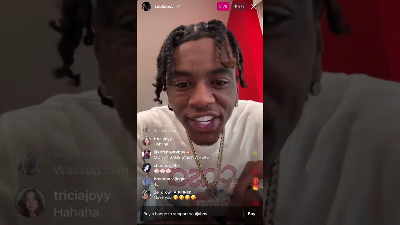 SOULJA BOY IG LIVE: Soulja In The Stu Recording, Plays Unreleased, Talks His Shittt💩 (31/12/22)