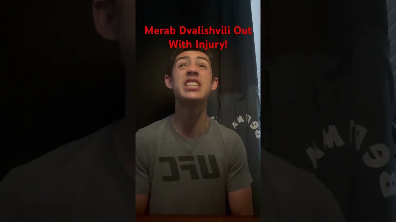 Merab Dvalishvili INJURED! Out For Minimum 3 Months!