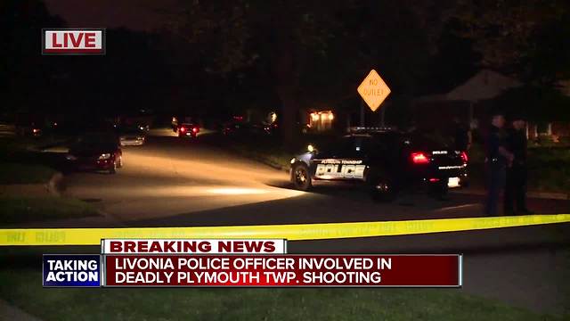 Man dead in Plymouth Township in officer involved shooting