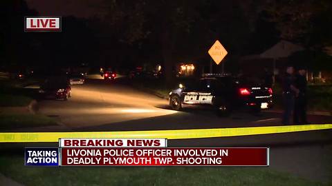 Man dead in Plymouth Township in officer involved shooting