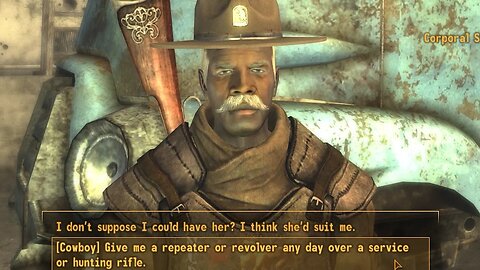 CUT CONTENT "Cowboy" Perk Dialogue in Fallout New Vegas