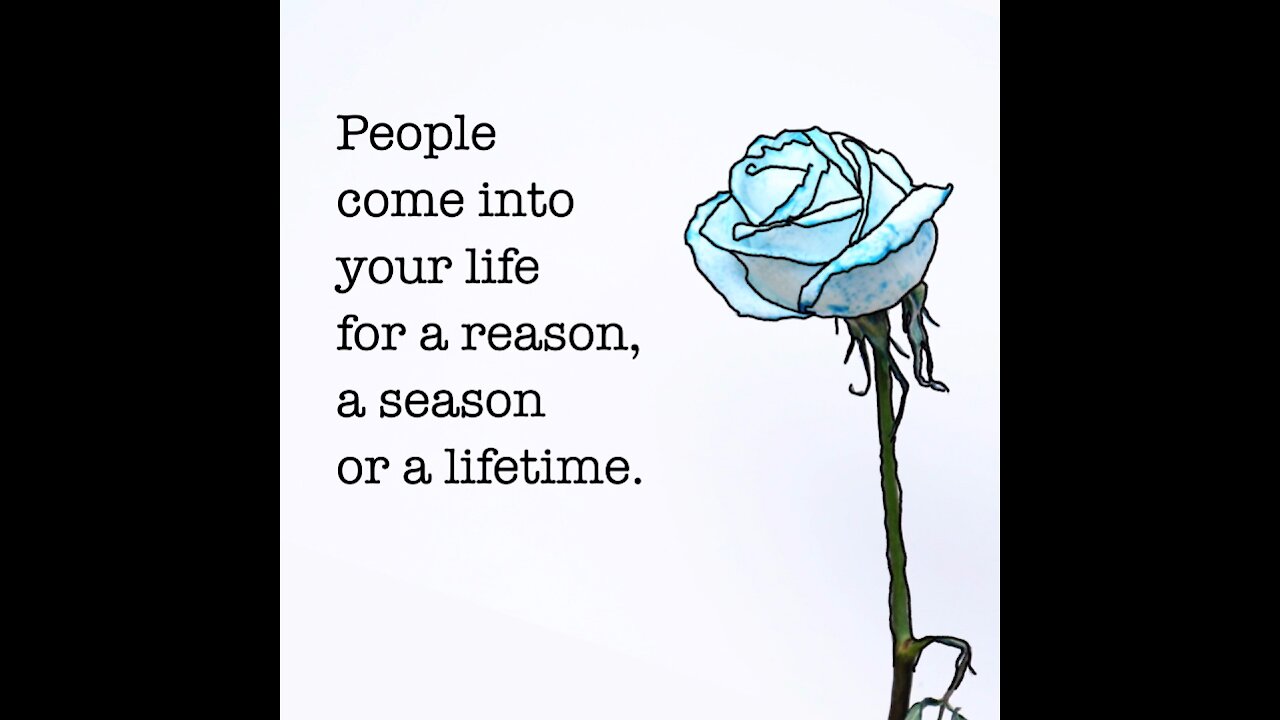 People Come Into Your Life For A Reason [GMG Originals]