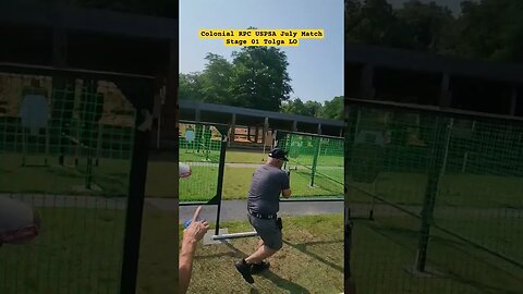 Tolga Stage 1 #uspsa #shorts #unloadshowclear #limited #shooting #competition #colonialrpc #ipsc