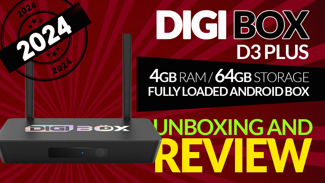 The Ultimate Tech Upgrade: Digibox D3 Plus Android Box Unboxing and In-Depth Review!