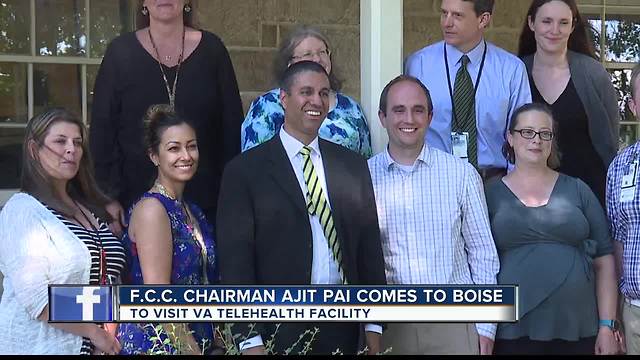 FCC chairman visits Boise