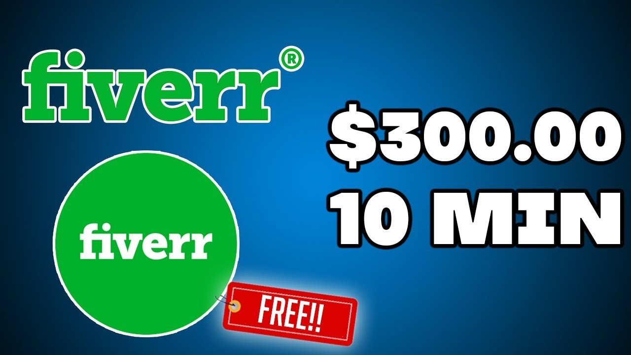 Earn $300 EVERY 10 MINUTES ON FIVERR _New Method_ (Make Money Online)