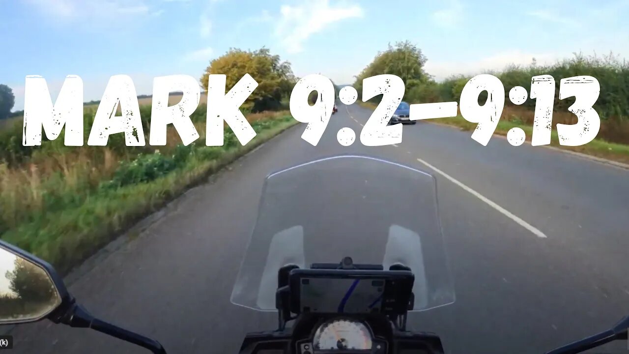 The Transfiguration - Mark 9:2-13 - Sermons From The Saddle