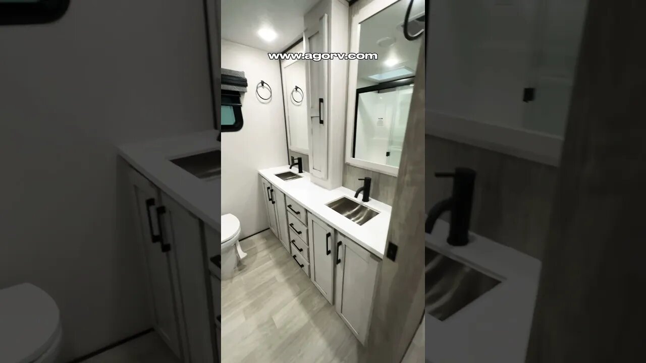Could you live in an RV if it looked like THIS? 2023 KZ Durango Gold 391RKF #rv #shorts