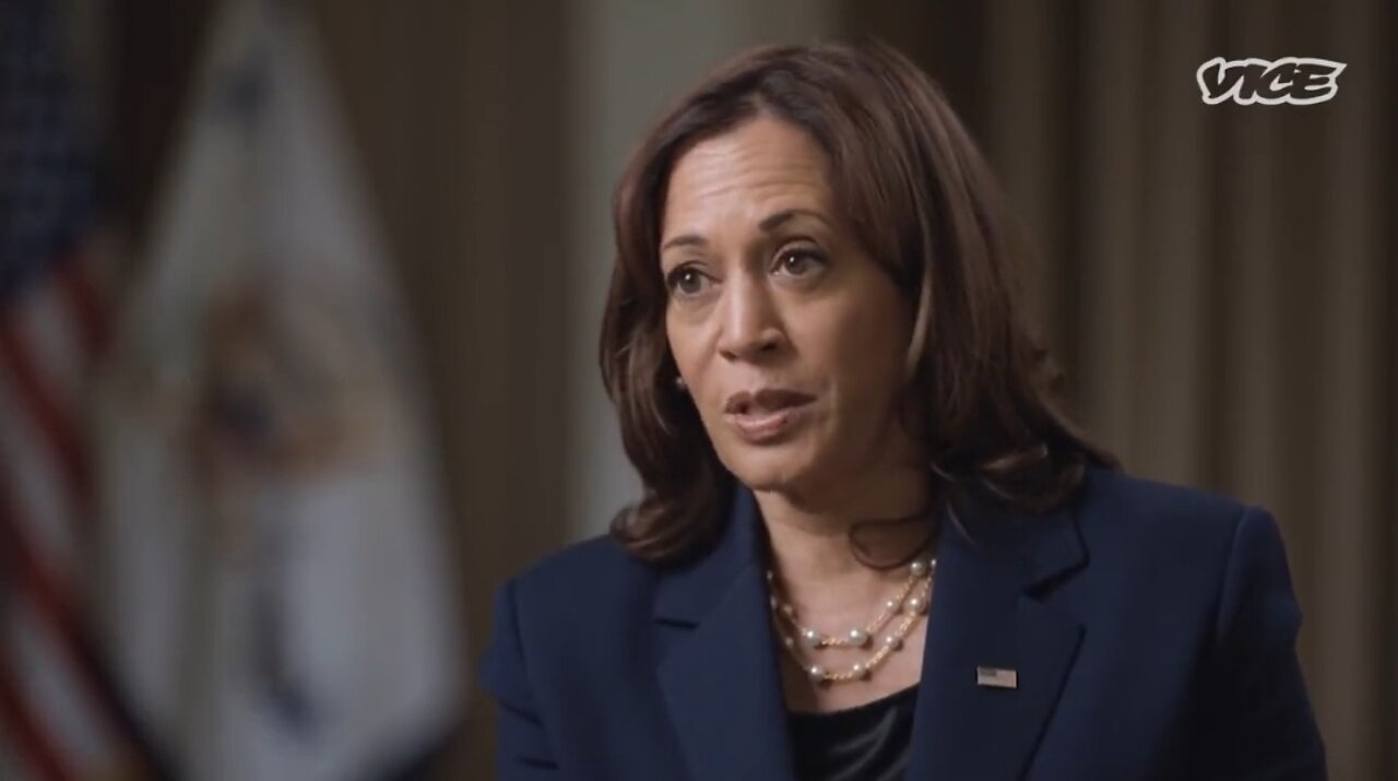 Kamala Blames Trump For Americans Frustration With Biden's Open Border