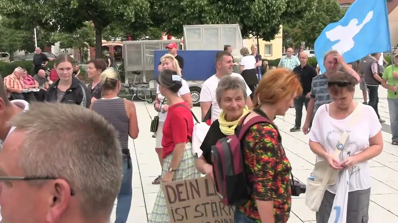 Live Stream am 24.7.2023 aus Bautzen Berichterstattung gemäß Grundgesetz Art.5