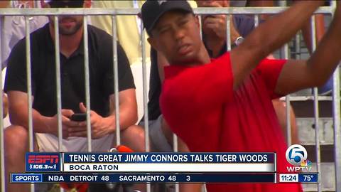 Tennis Great Jimmy Connors Talks Tiger Woods