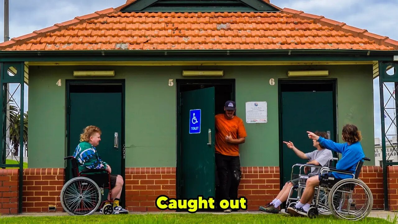 DISABLED TOILET PRANK!