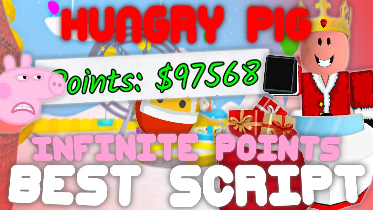 (2022 Pastebin) The *BEST* Hungry Pig Script! Infinite Points and Buy EVERYTHING!