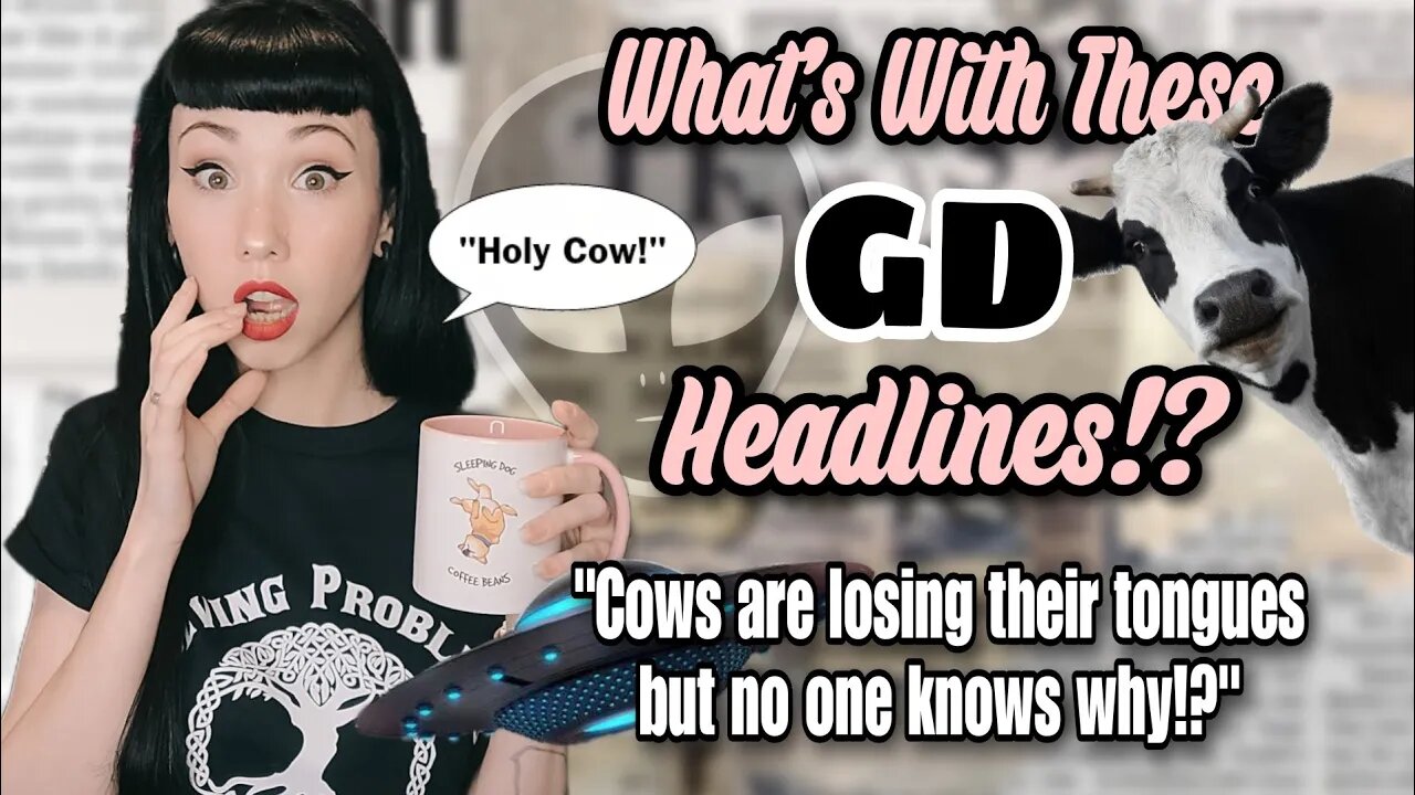 What's with These GD Headlines!! Cows in Texas were found mutilated and not in a natural way...