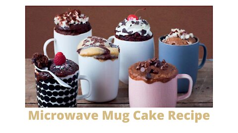 Food Hacks: Microwave Mug Cake Recipe