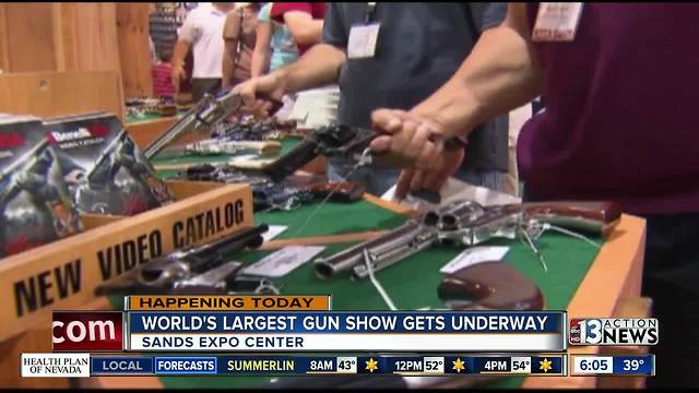 World's largest gun show starts at Sands Expo Center