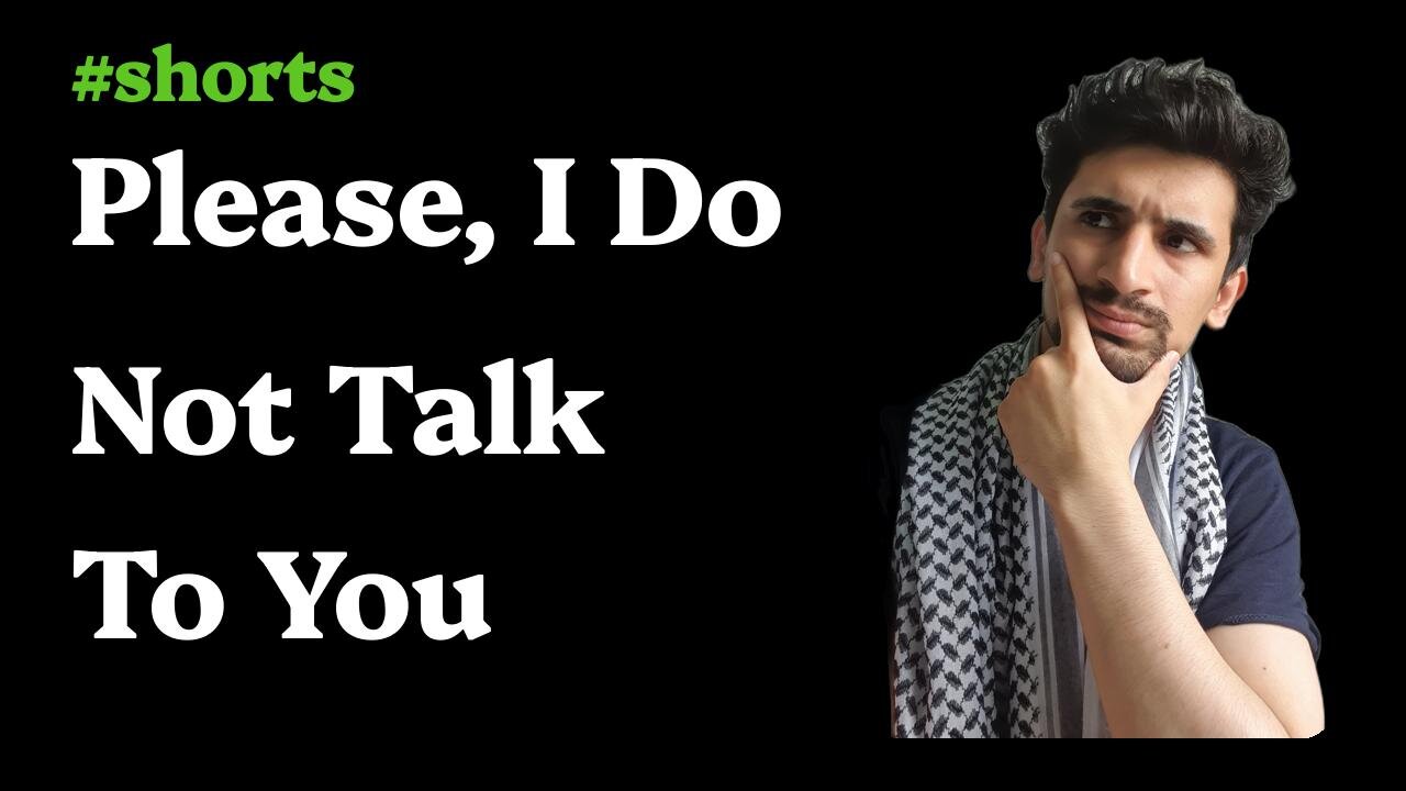 Please, I Do Not Talk To You #shorts #programming #funny
