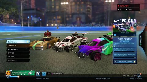 Join my game | Rocket League | Livestream