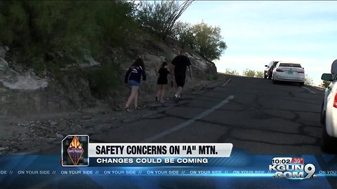 City of Tucson asking for public's input on proposed "A" Mountain changes