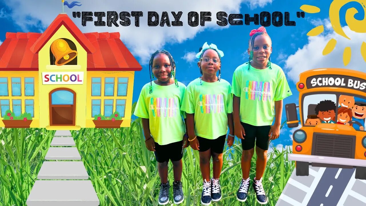 First Day Of School For The Smith Girlz