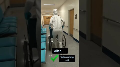 Alien Gets a physical