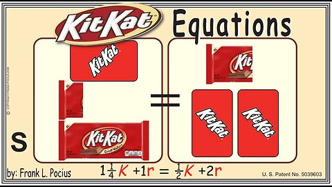 VISUAL KITKAT XL 1.25K+1r=0.5K+2r EQUATION _ SOLVING BASIC EQUATIONS _ SOLVING BASIC WORD PROBLEMS