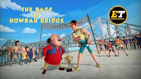 motu patlu new episode and very funny tha race to howrah bridge