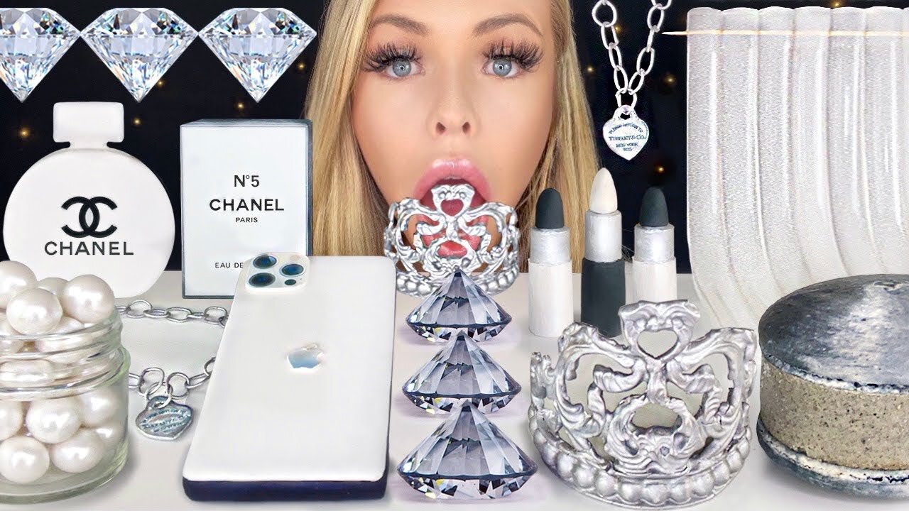 MUST WATCH EATING FOODS THAT LOOKS LIKE REAL JEWELRY 2021