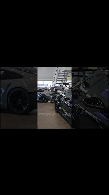 🔥Triple 992 GT3 RS at Porsche Center Göteborg extremely brutal race focused 992 derivative 👏👌 porsch