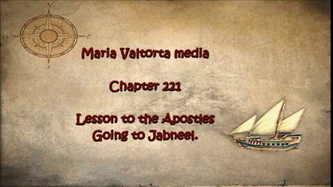 Lesson to the Apostles Going to Jabneel.
