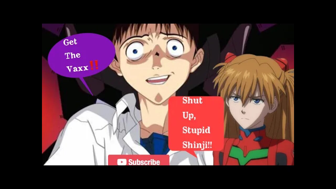 Neon Genesis Evangelion VA Goes WOKE AND PUSHES The JAB #anime #neongenesisevangelion #vaxx