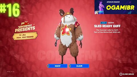 Todos Presentes de Natal do Fortnite / All Fortnite xmas Gift Event