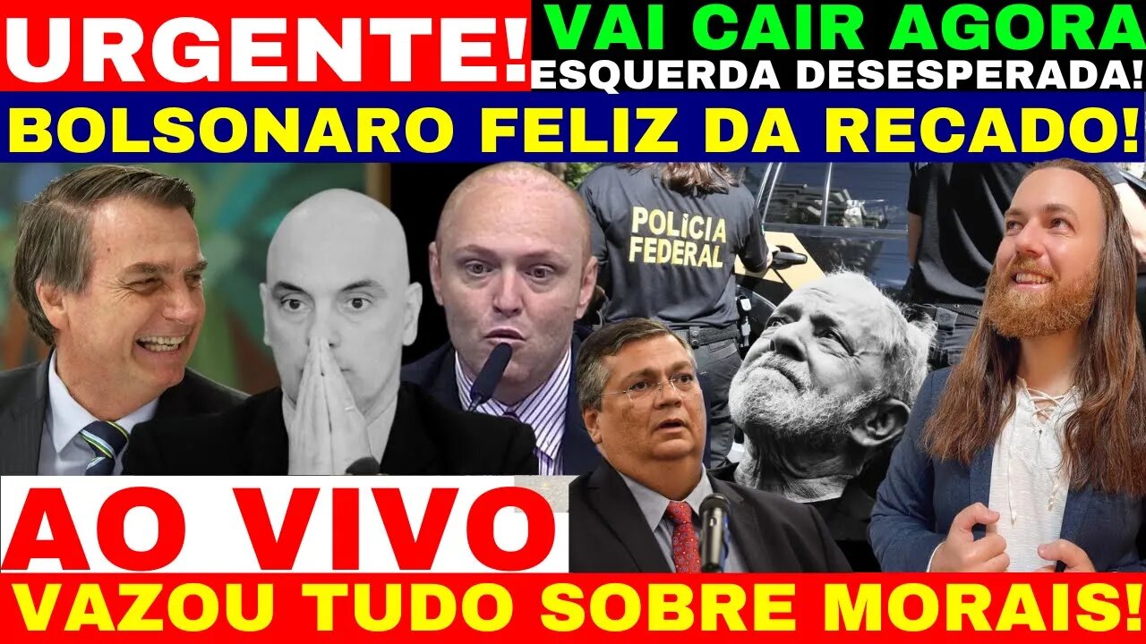 BOLSONARO MUITO FELIZ FALA AGORA E NIGUÉM TINHA PERCEBIDO ISSO VAZOU INFORMAÇÕES QUE COMPLICA MORAIS