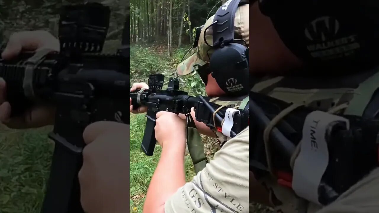 Running the @DanielDefense #mk18 #shorts #pewpew #subscribe