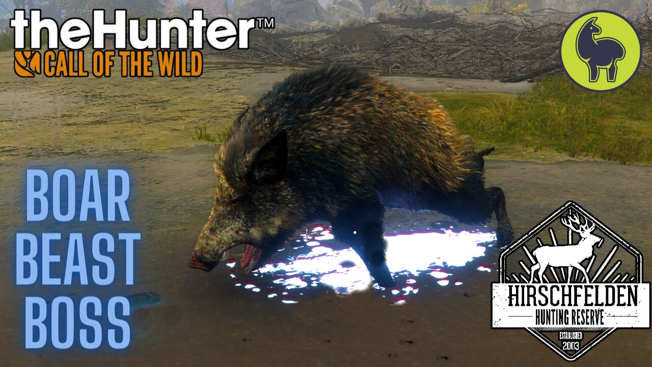 The Hunter: Call of the Wild, Tressler- Boar Beast Boss, Hirschfelden (PS5 4K)